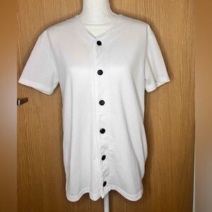 Elwood white button down shirt Size S.
